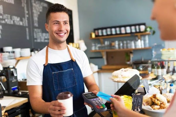 Mô hình quán Cafe khách trả tiền sau